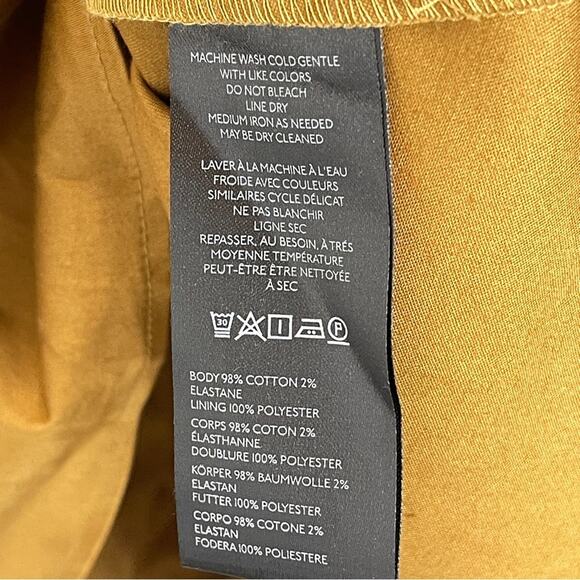 Anthropologie Maeve Drop Wrap Mini Dress Brown Backless - Picture 7 of 10